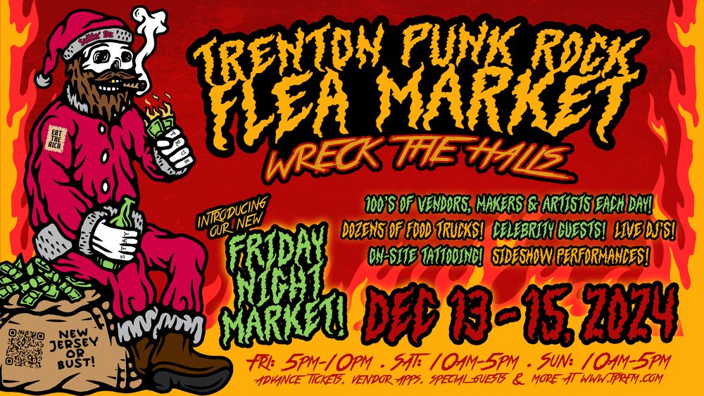 Trenton Punk Rock Flea Market: Wreck The Halls 2024