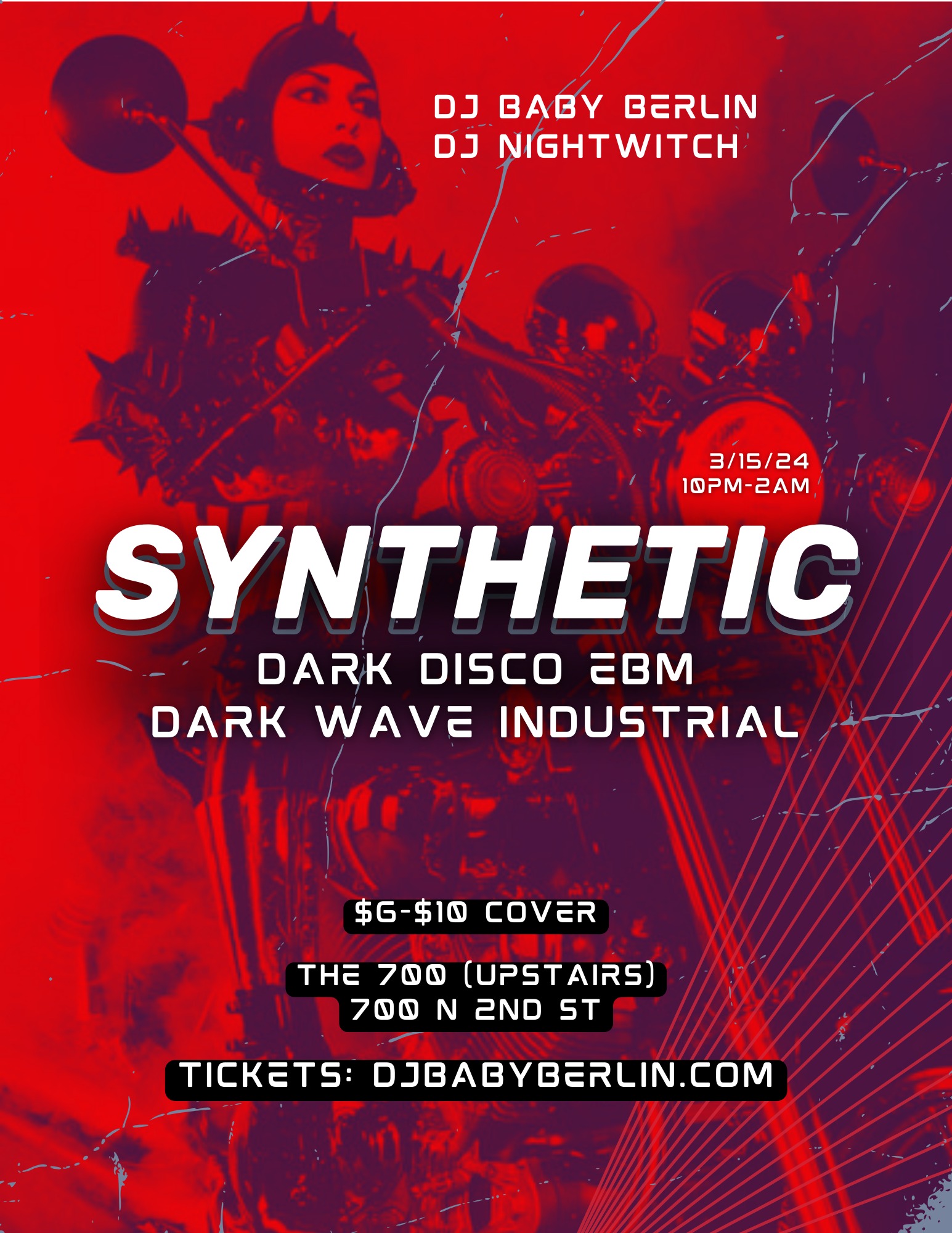 Synthetic - Goth Electronic Dance Party