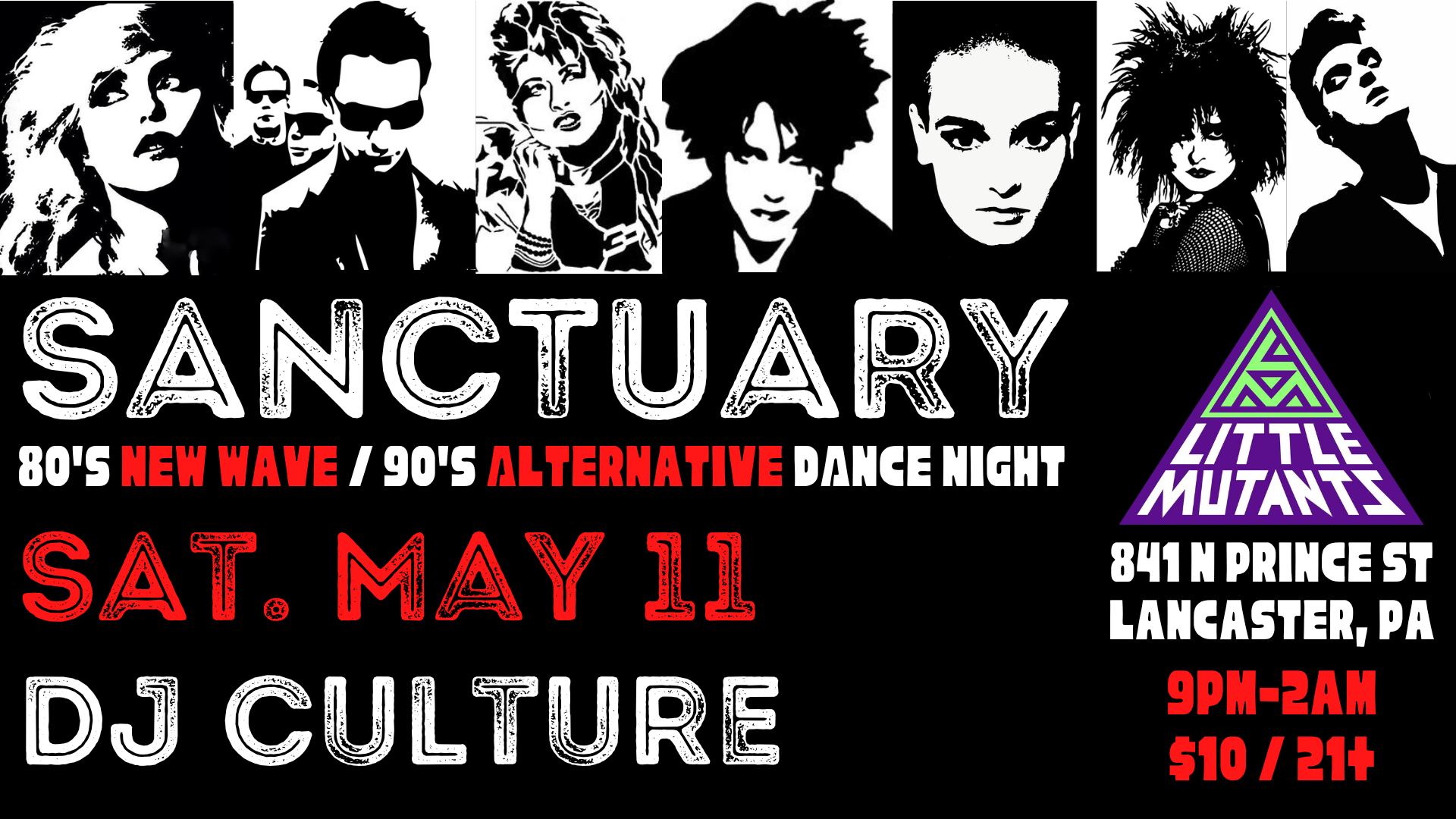 Sanctuary 80s/90s Alternative Dance Night