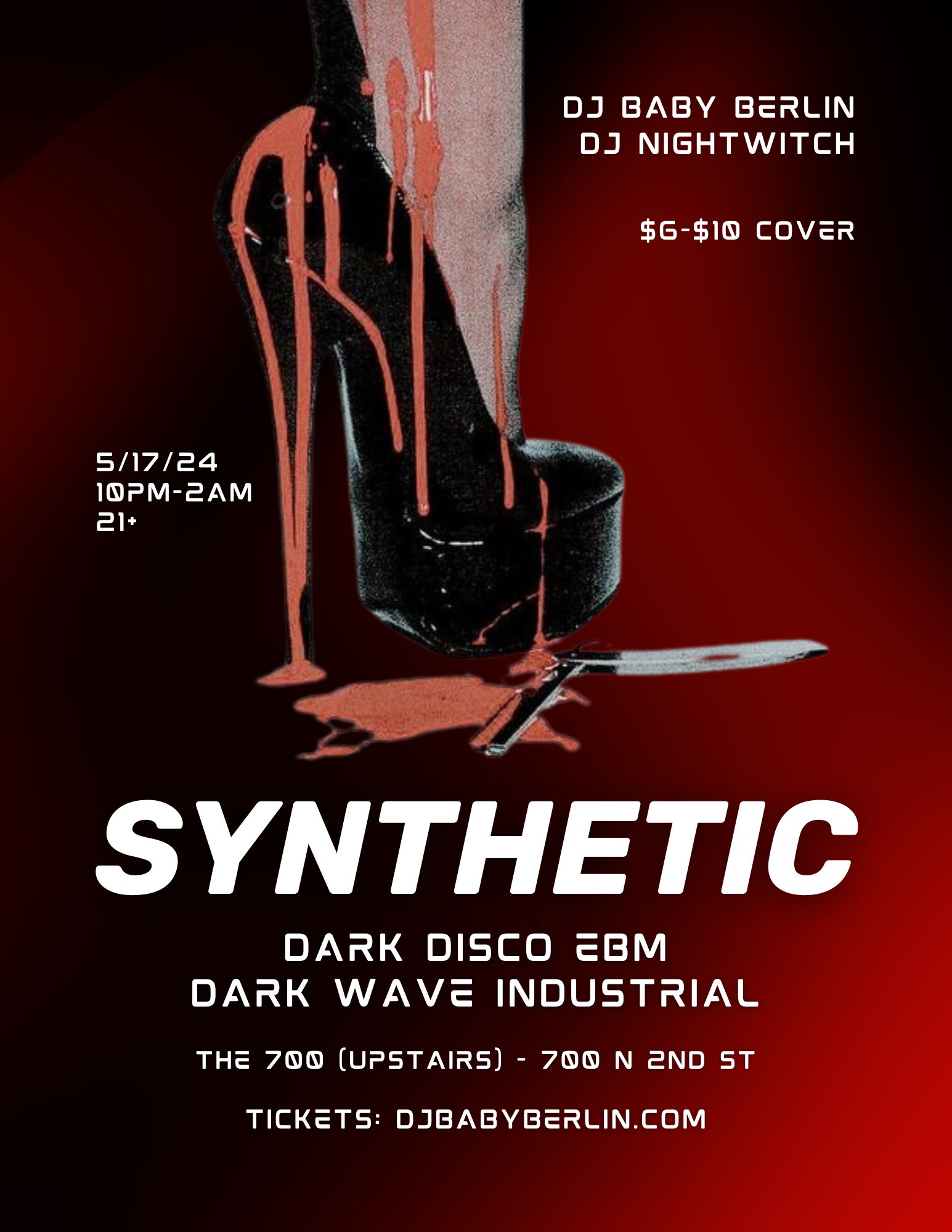 Synthetic - Goth Electronic Dance Party