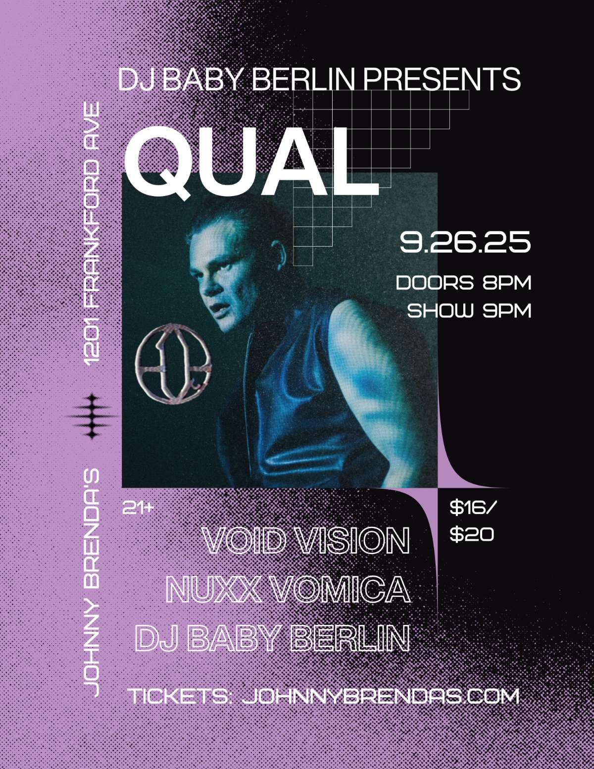 Qual, Void Vision, Nuxx Vomica, & DJ Baby Berlin