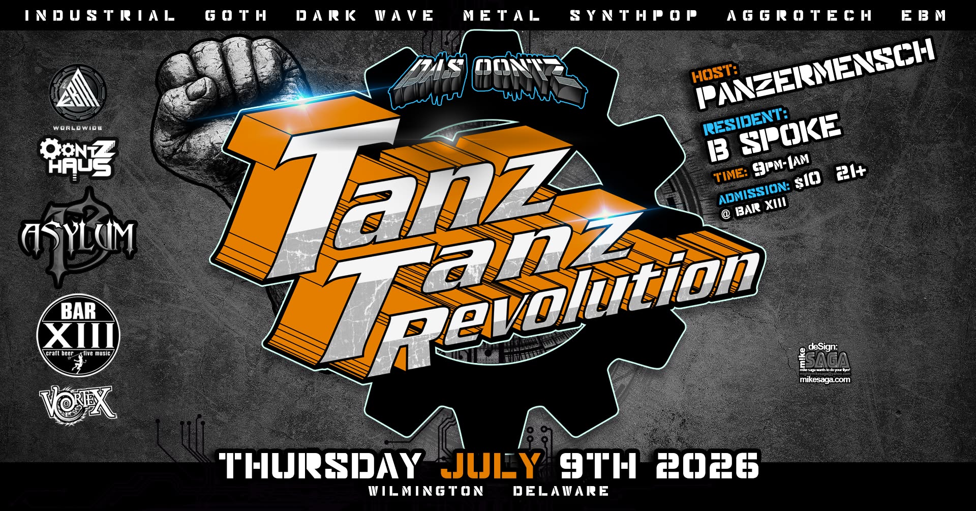 Asylum 13: Tanz Tanz Revolution