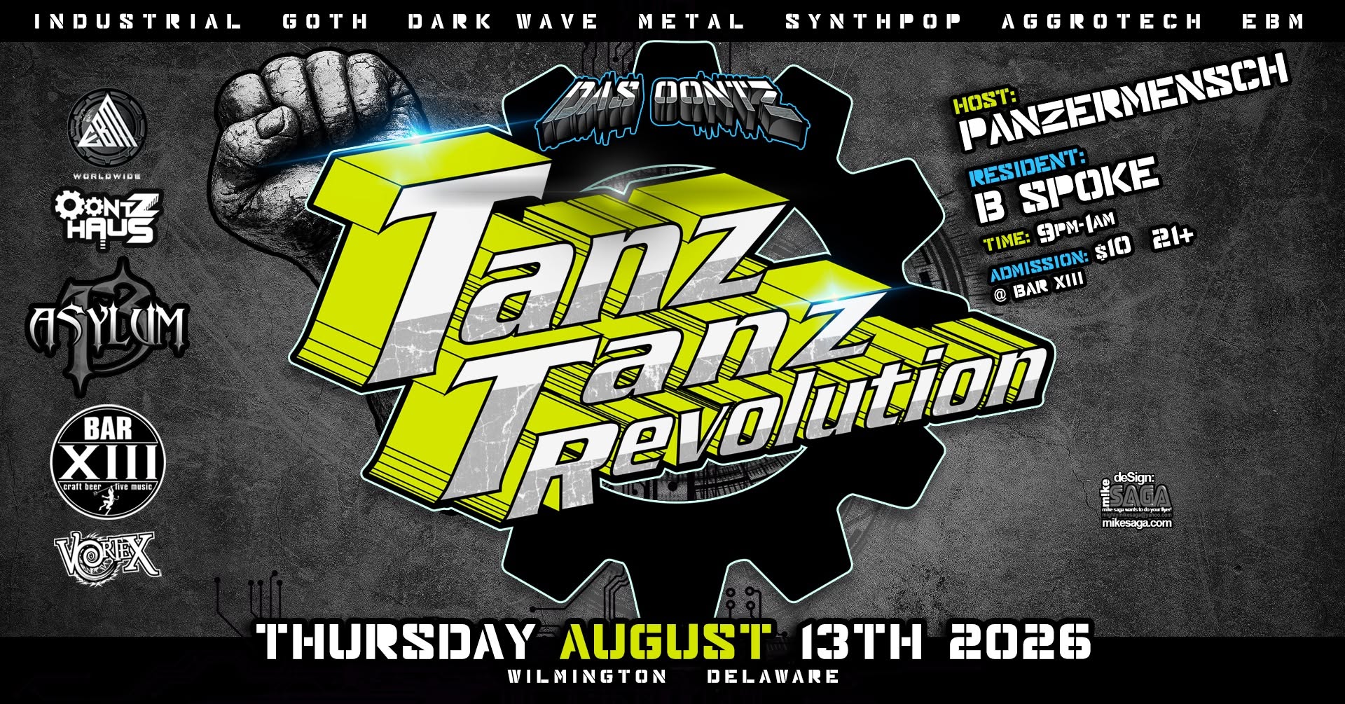 Asylum 13: Tanz Tanz Revolution