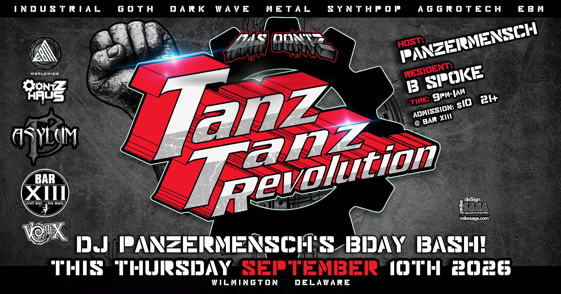 Asylum 13: Tanz Tanz Revolution