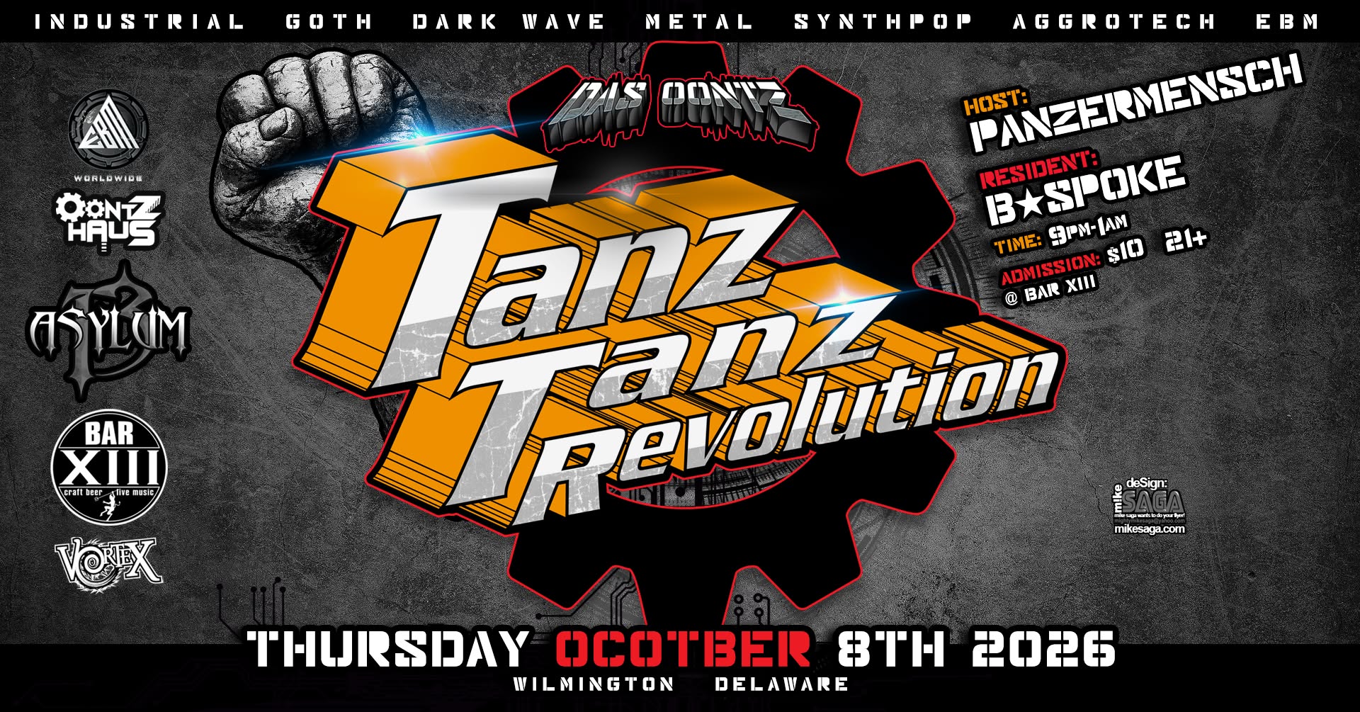 Asylum 13: Tanz Tanz Revolution