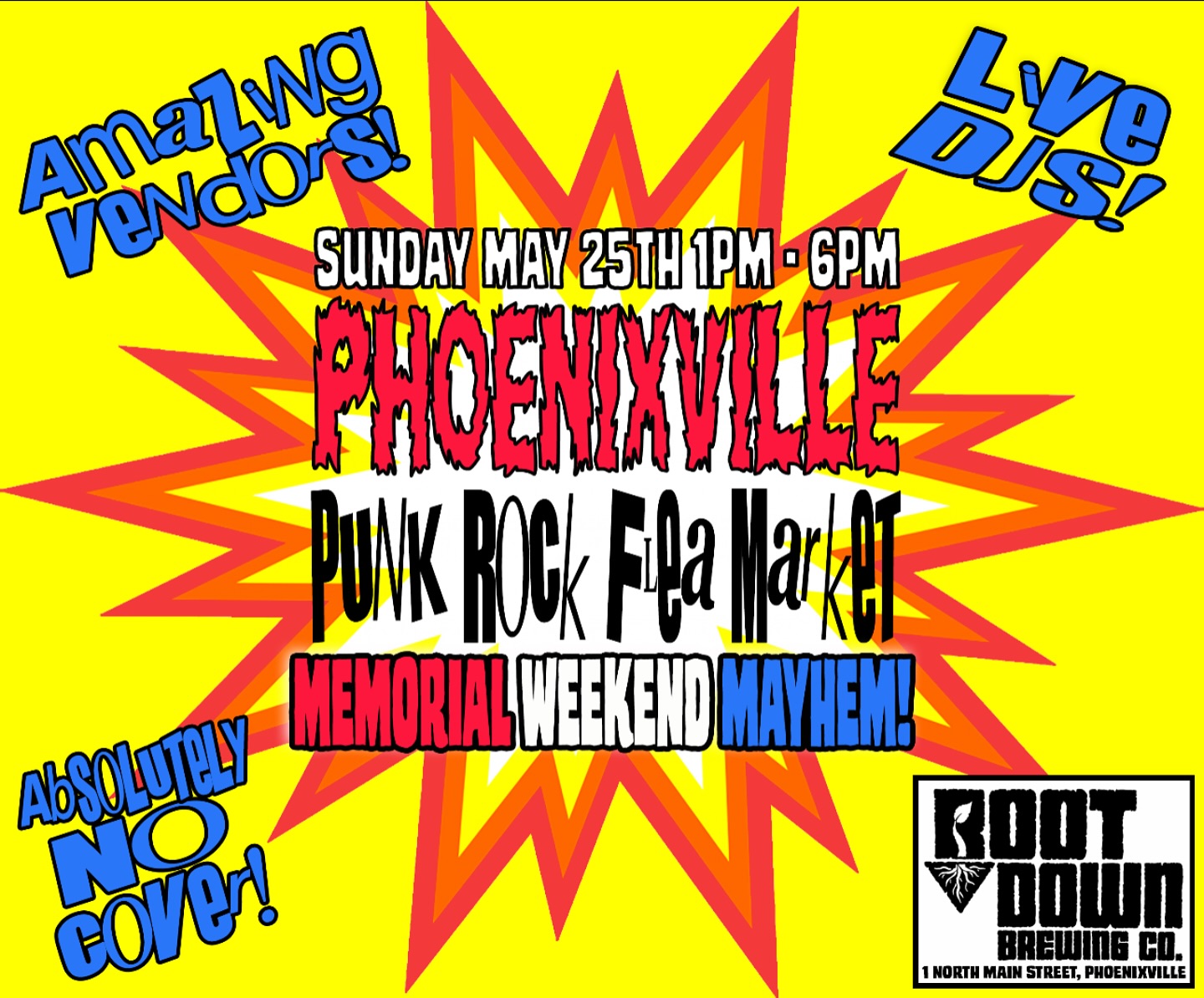 Phoenixville PRFM Memorial Weekend Mayhem
