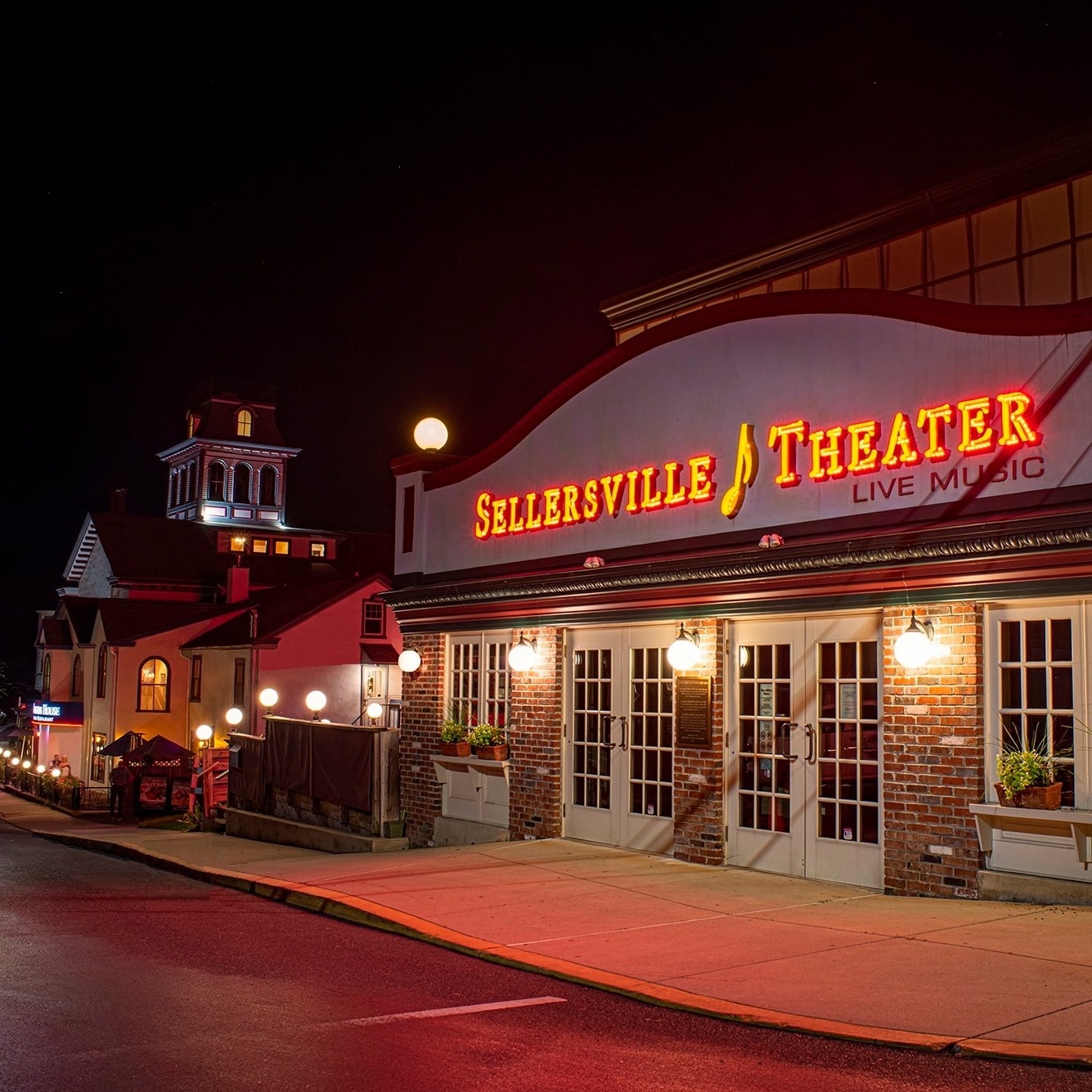 Sellersville Theater, 24 W Temple Ave (Sellersville, PA)