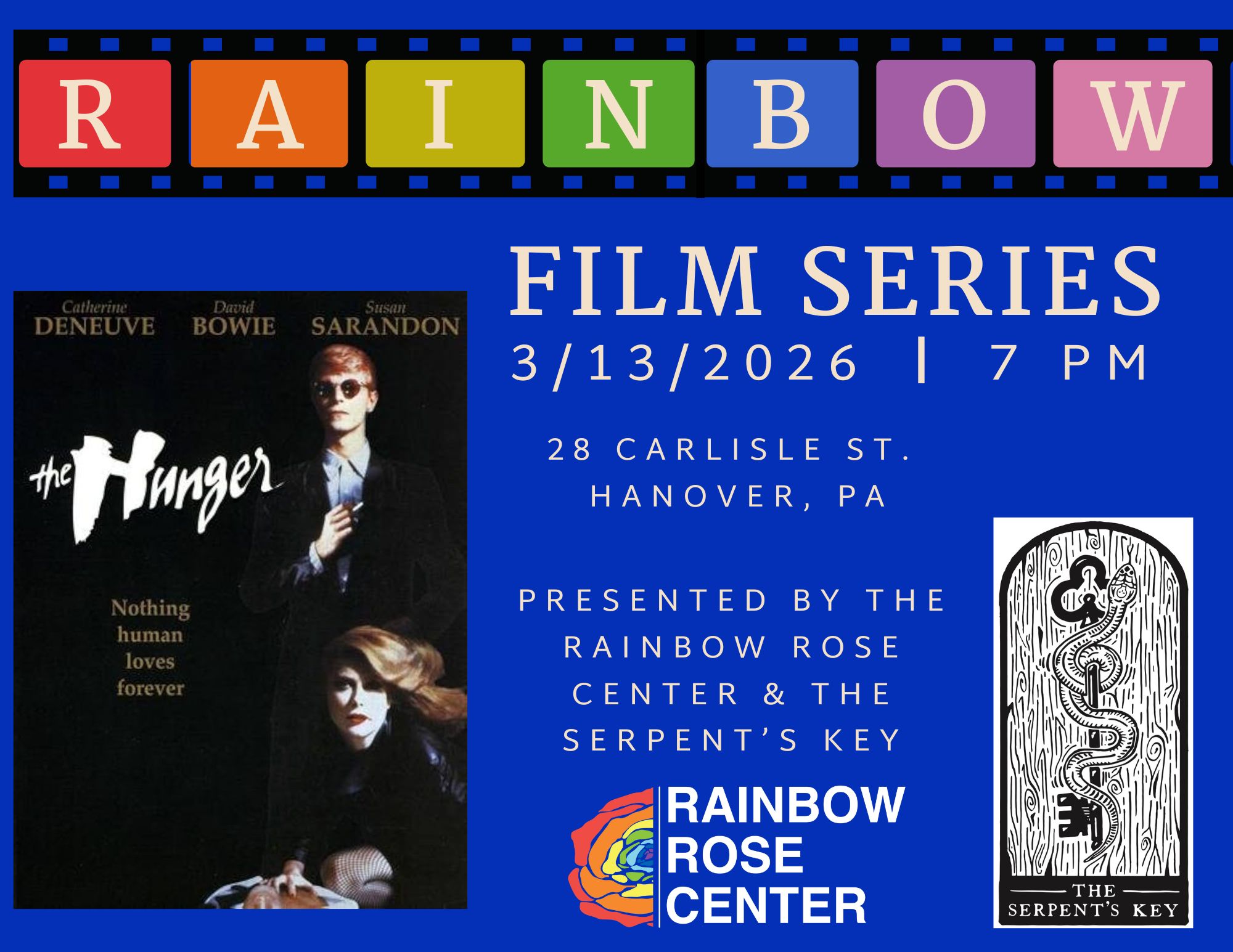 Showing of "The Hunger"