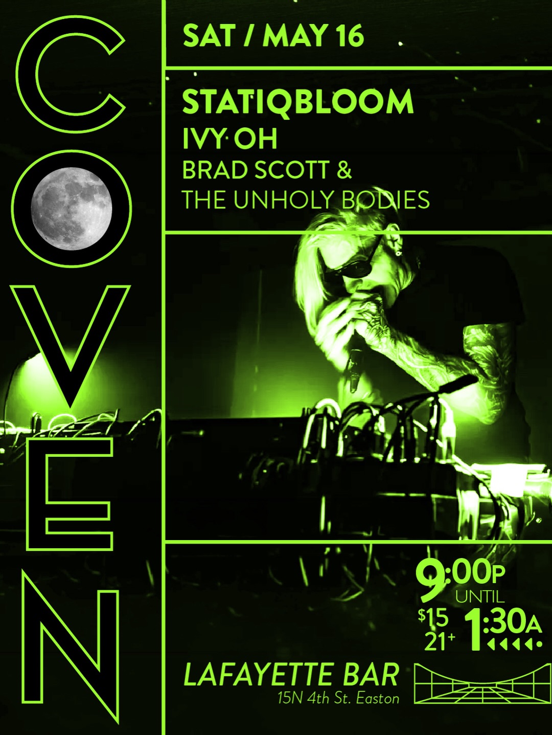 Coven presents: Statiqbloom & DJ Ivy Oh