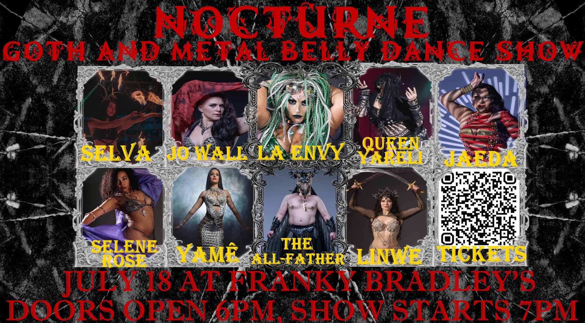 Nocturne: A Goth and Metal Belly Dance Show