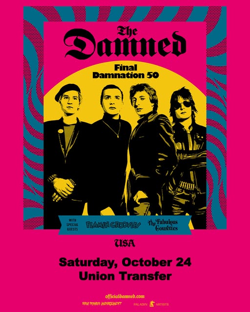 The Damned, Flamin' Groovies, & The Courettes