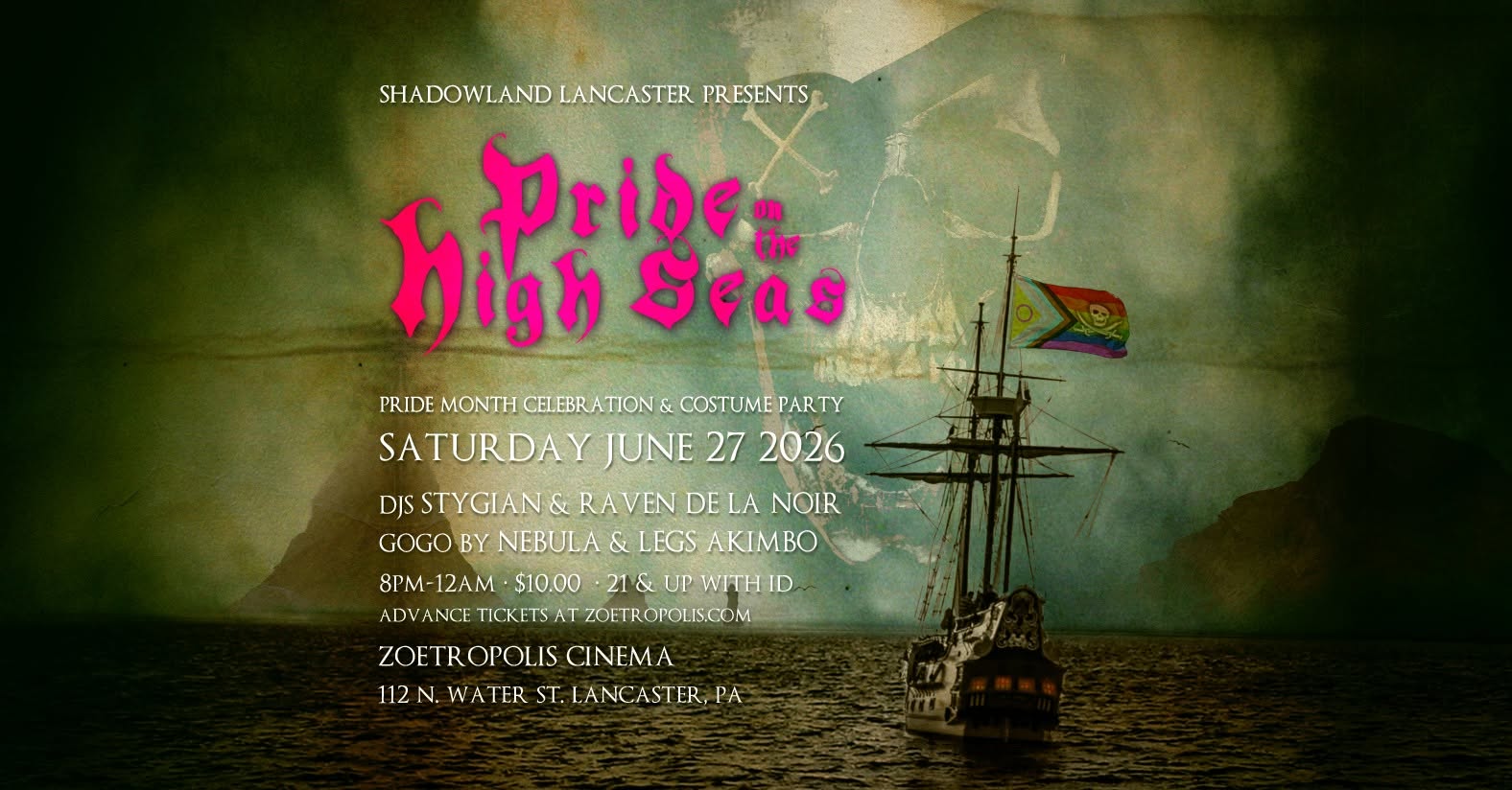 Shadowland Lancaster: Pride of the High Seas