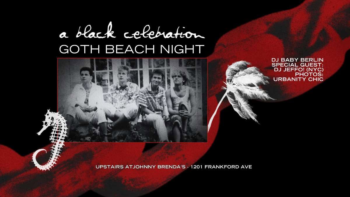 A Black Celebration: Goth Beach Night