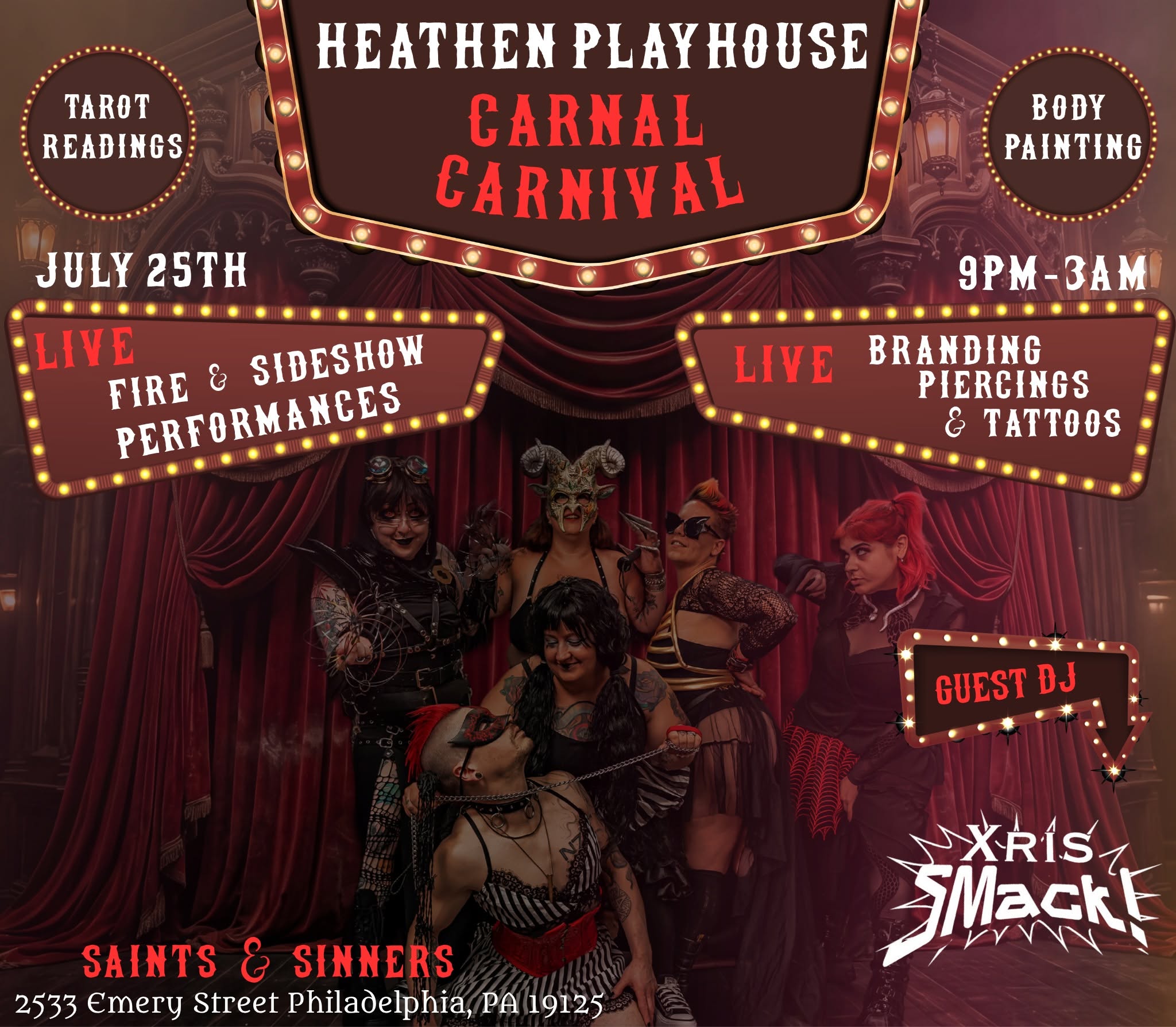 Heathen Playhouse: Carnal Carnival
