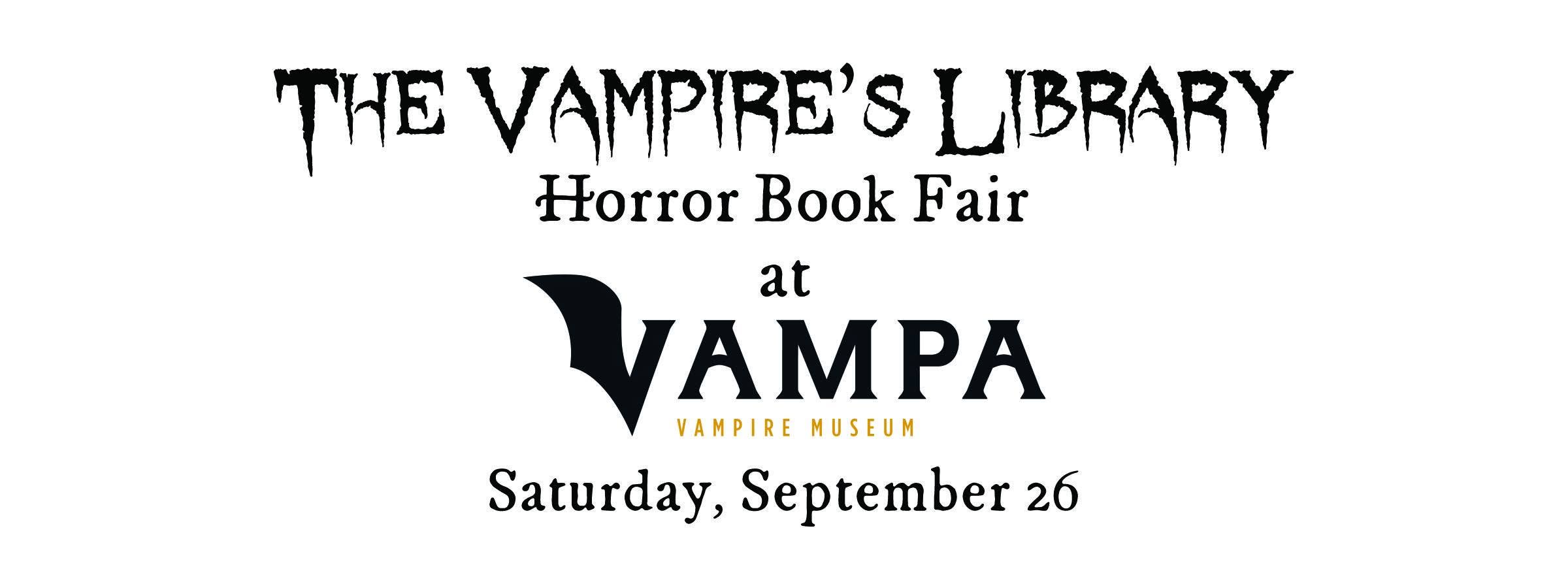 The Vampire's Library: Horror Book Fair