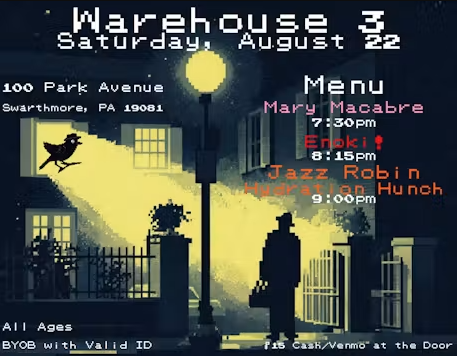 Mary Macabre, Enoki!, & Jazz Robin Hydration Hunch