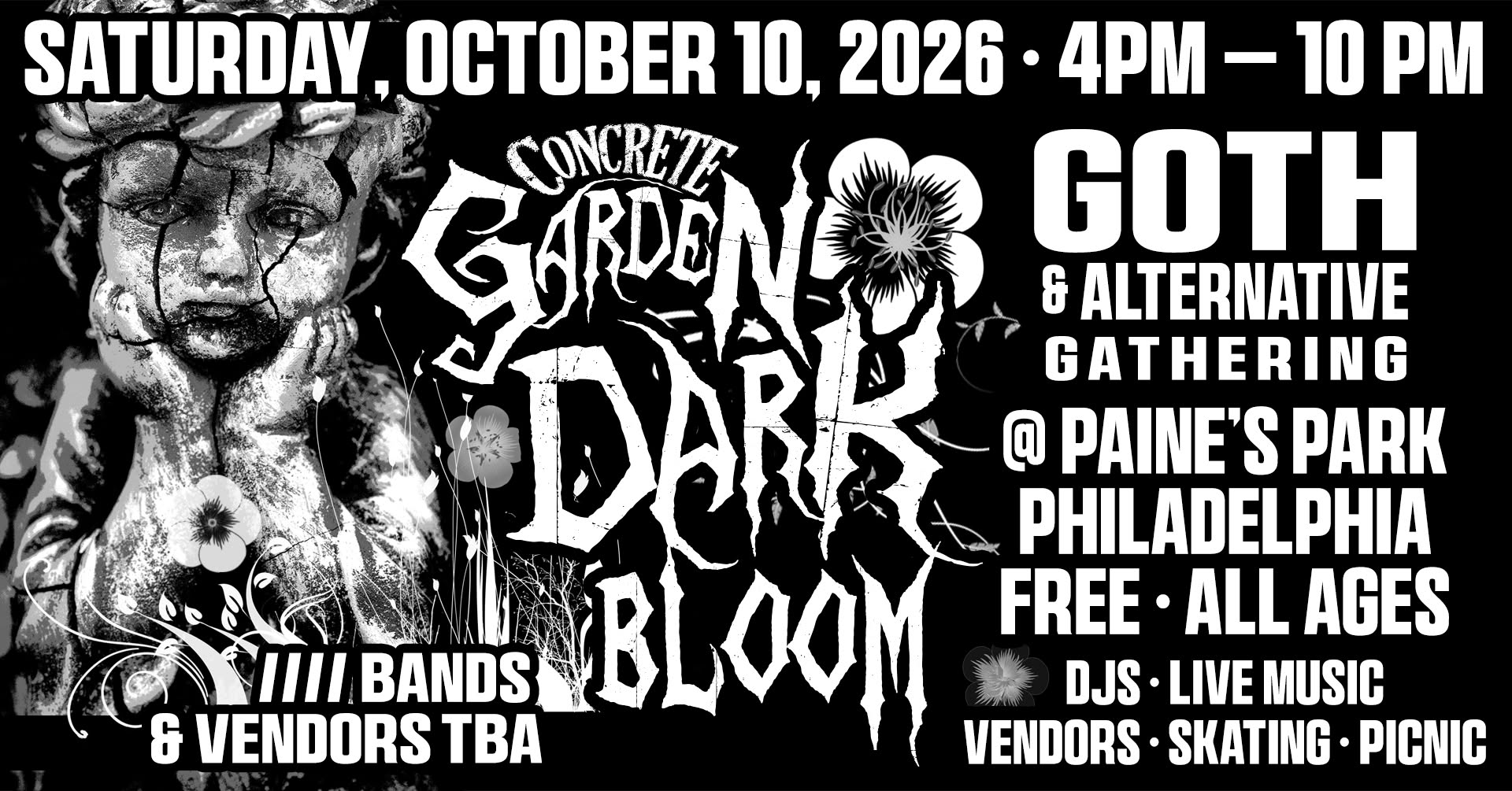 Concrete Garden - Dark Bloom
