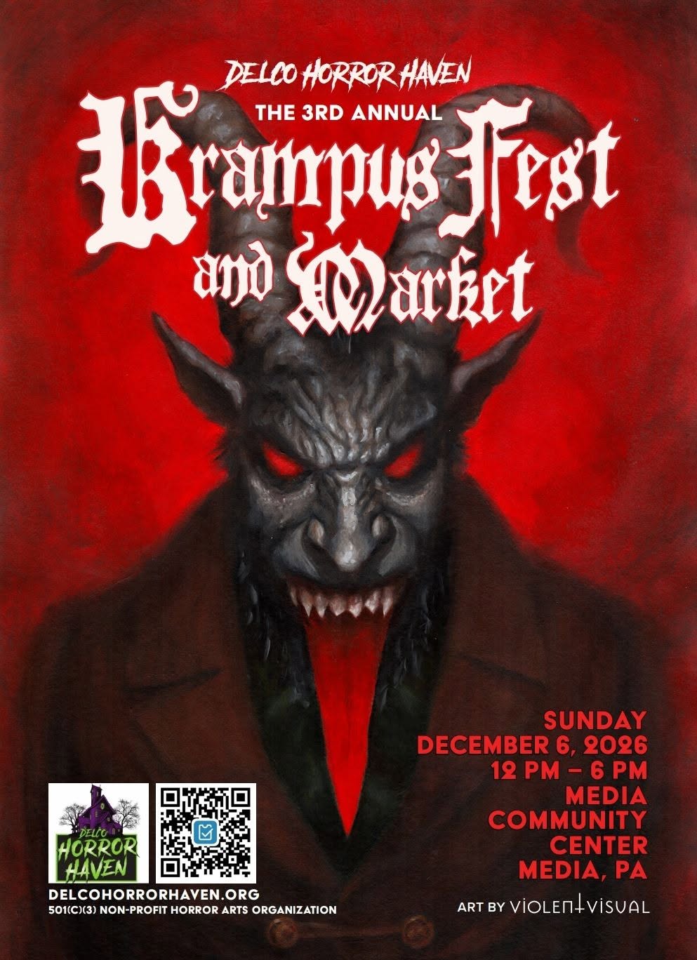 Delco Horror Haven presents: 3rd Annual Krampusfest & Market